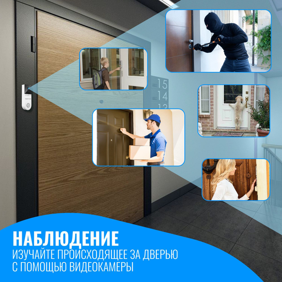 Умный Wi-Fi видеозвонок Smart Aura