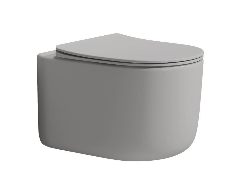 Унитаз подвесной Boheme Flow 969-SET-L, LUNA с крышкой-сиденьем с микролифтом
