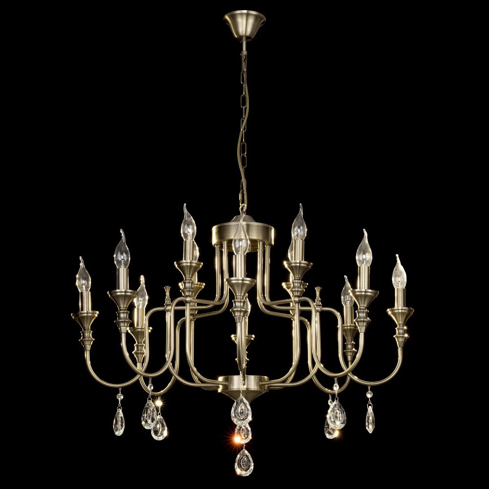 Citilux Рига CL437223 Люстра подвесная Бронза