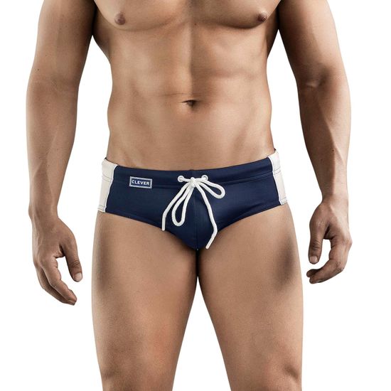 Мужские плавки темно-синие Clever Moda VALENCIA SWIMSUIT BRIEF 178808