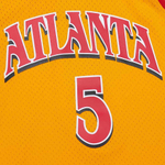 Баскетбольная джерси Mitchell&Ness NBA Hardwood Classics Swingman Jersey 2004/05 Atlanta Hawks Josh Smith Yellow