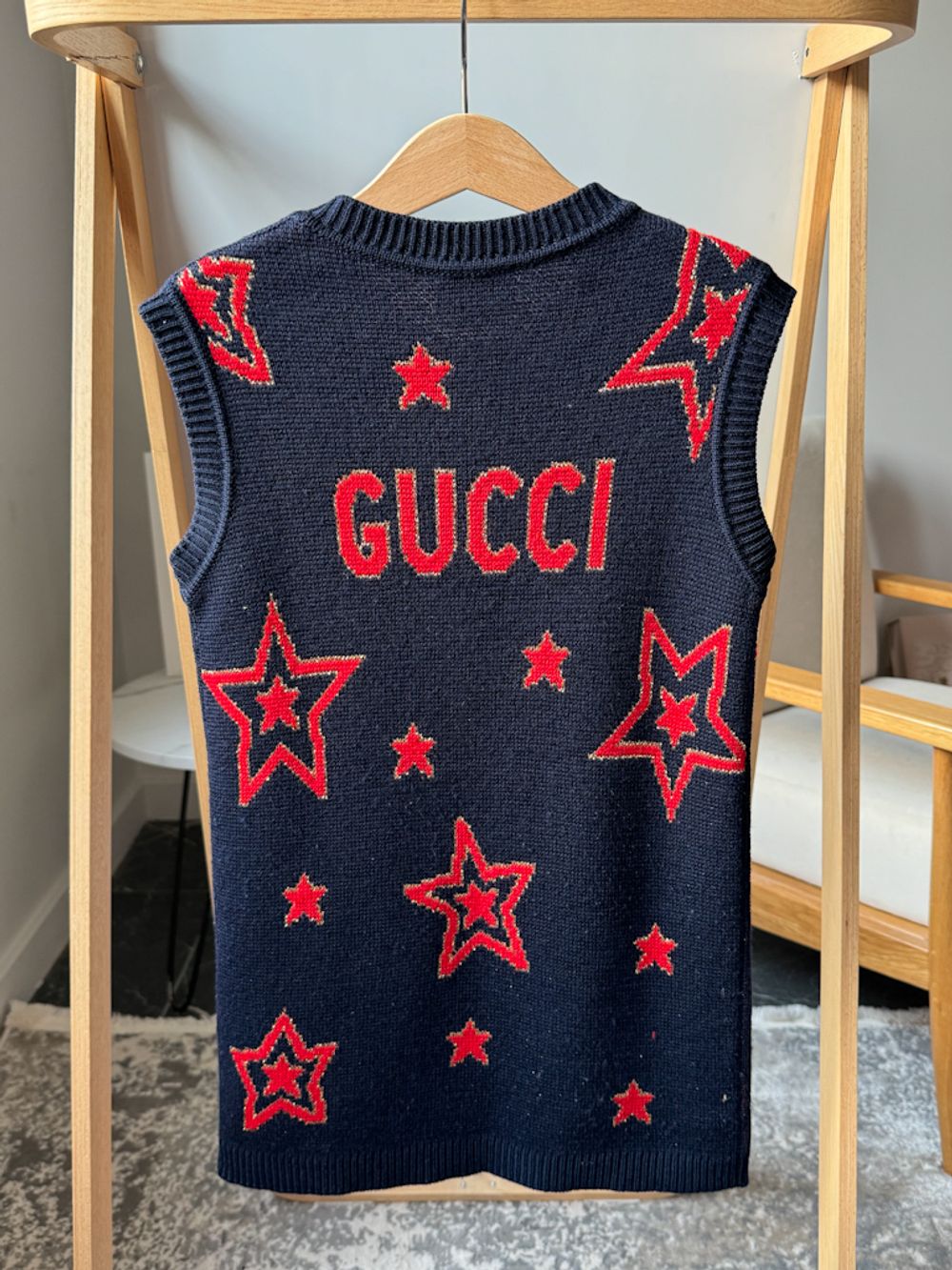 Шерстяное платье-жилет Gucci, 116