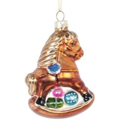 GAEM Украшение новогоднее "Лошадка", L7 W3,5 H11 см