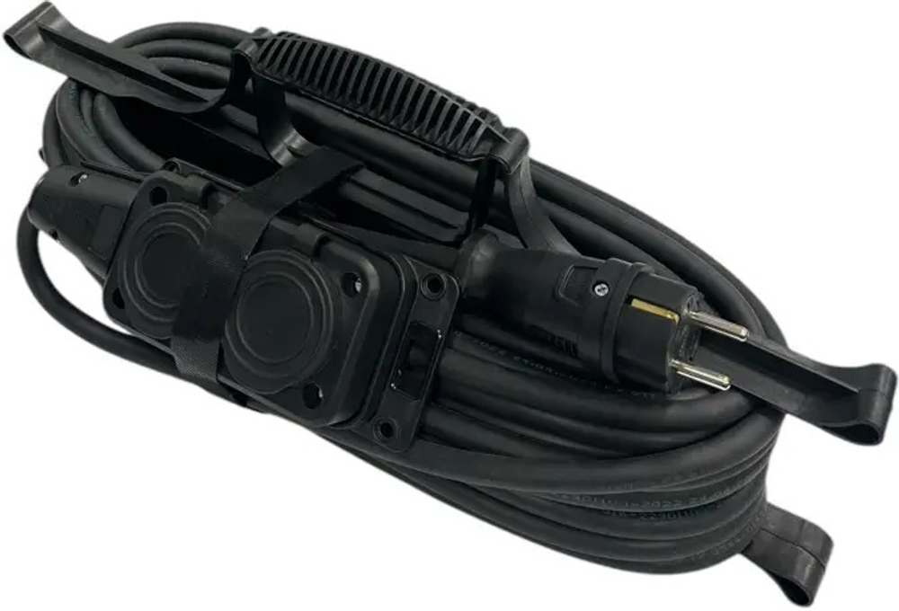 Удлинитель силовой iTOK i-CONNECT-COLOR-SUR-KG-325-2-54-20-BLACK