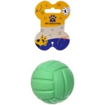 Игрушка - мячик для собак средних, мелких и крупных пород «ИГРУЛИК для Бро», цвет зеленый, d-7,5см (лейбл)