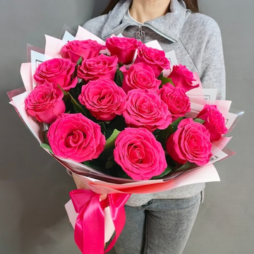 Букет из 15 роз (Эквадор 60 см)