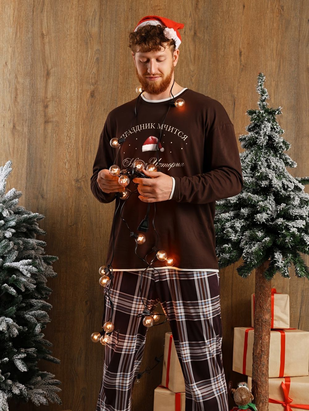 Костюм мужской Твикс-4 Виотекс КОРИЧНЕВЫЙ