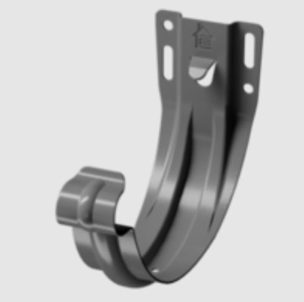 Docke STAL PREMIUM Карнизный кронштейн D125 (Графит 7024)