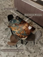 Обеденный стол "Карамель" 100x70 см