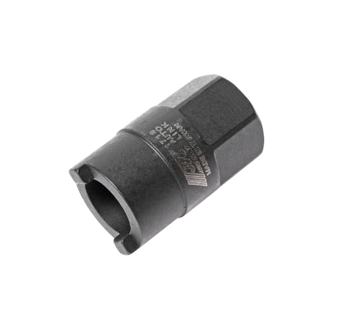 JTC-1718 - Головка для разборки стойки амортизатора 22мм (VW, AUDI) JTC - 
  Используется для снятия и установки стопорной гайки на большинстве автомобилей Фольксваген (Volkswagen), Ауди (Audi).
   Головка 6-гранная: 22 мм.
  Количество в оптовой упаковке: 10 шт. и 200 шт.
  Габаритные размеры: 120/65/30 мм. (Д/Ш/В) 
  Вес: 75 гр.