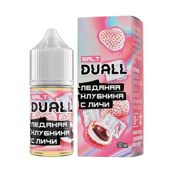 Жидкость DUALL Salt 2% Light 30 ml - Ледяная клубника с Личи