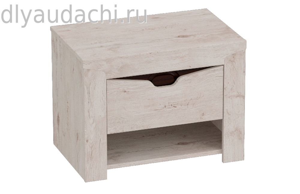 Тумба прикроватная с ящиком "Соренто" спальня Дуб бонифаций