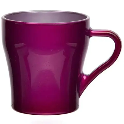 Кружка стеклянная 260мл «Металлик Пинк» 55773SLBD4