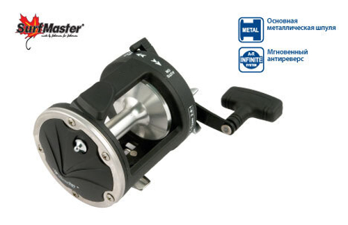 Катушка мультипликаторная Surf Master Big Game X-Team BXM 2045 1bb трол.R