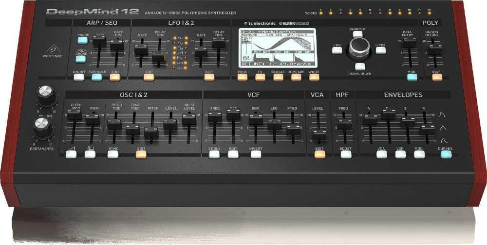Синтезатор BEHRINGER DEEPMIND 12D
