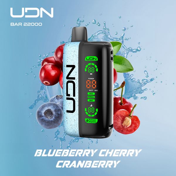 Купить Одноразовый Pod UDN BAR - Blueberry Cherry Cranberry (22000 затяжек)