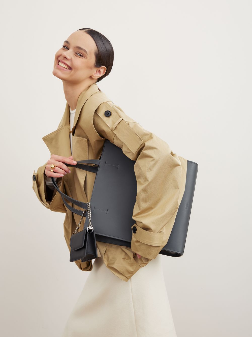 ШОППЕР БОЛЬШОЙ ГРАФИТ