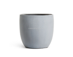 Кашпо TREEZ Effectory - Beton - Округлый конус - Серый ледник