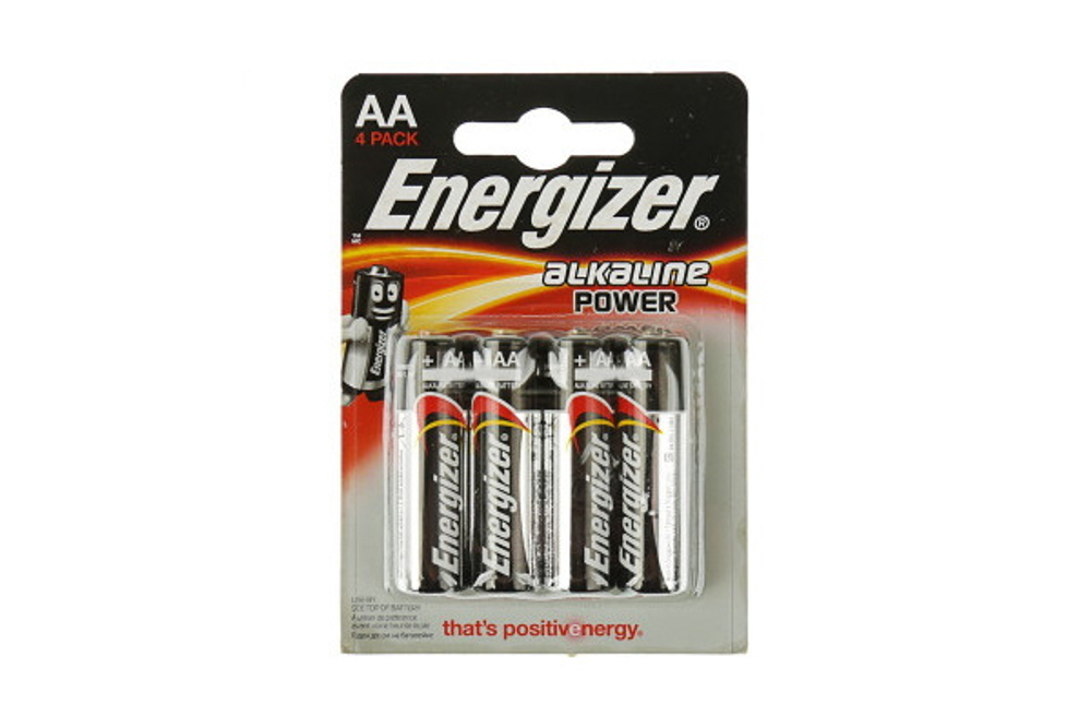 Energizer LR-06 бл-4 уп.96/красн.