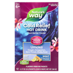 Nature's Way, Umcka®, горячий напиток от холода, для детей от 6 лет, лимон, мед и лимон, 12 пакетиков по 5 г (0,17 унции)