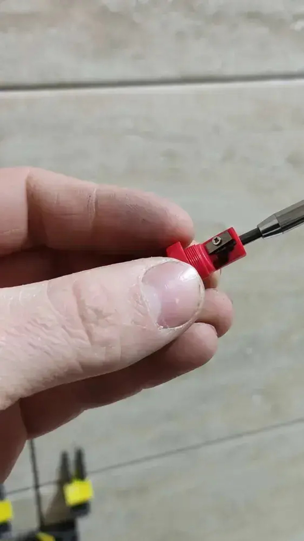 Карандаш строительный механический, с комплектом грифелей.