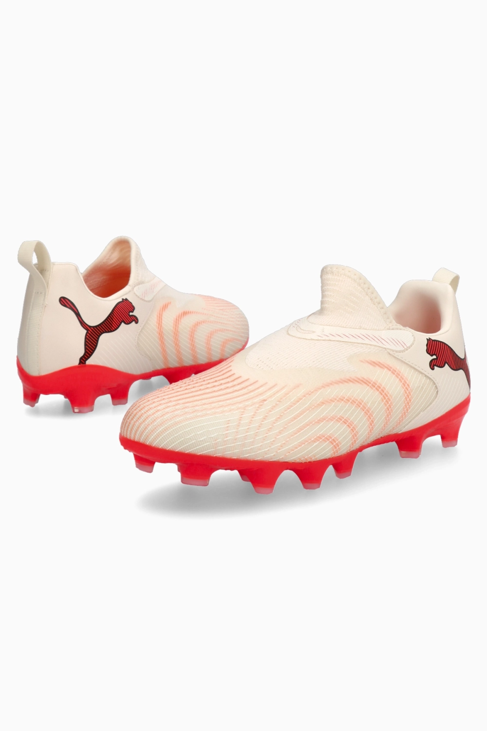 Бутсы Puma Future 9 Match LL FG/AG Junior - белый