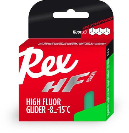 Парафин REX HF Olympico Gliders, (-8-15 C), Green, 40g  арт. 418