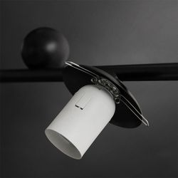 Подвесной реечный светильник HOOP L120 Bronze