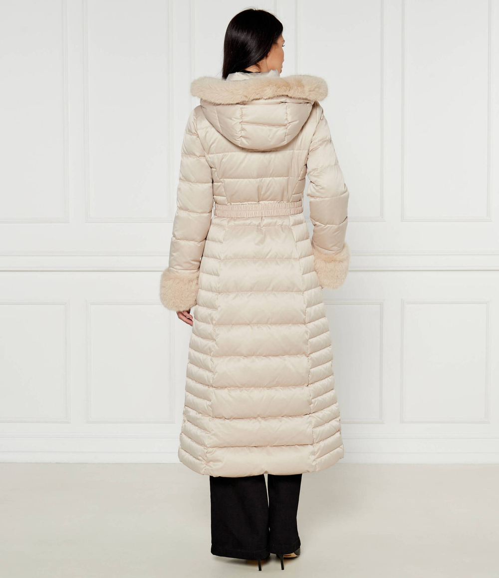 Пуховое пальто JASTIN Marciano Guess - экрю(4BGL20 7187A)