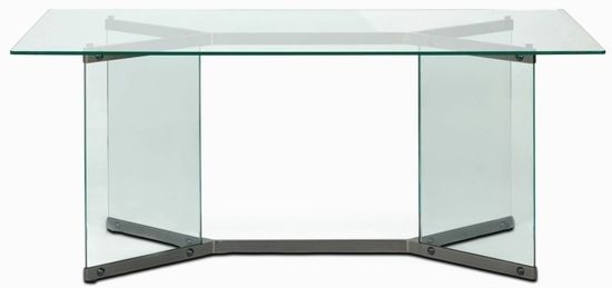Обеденный стол Prisma 180х90 стеклянный 