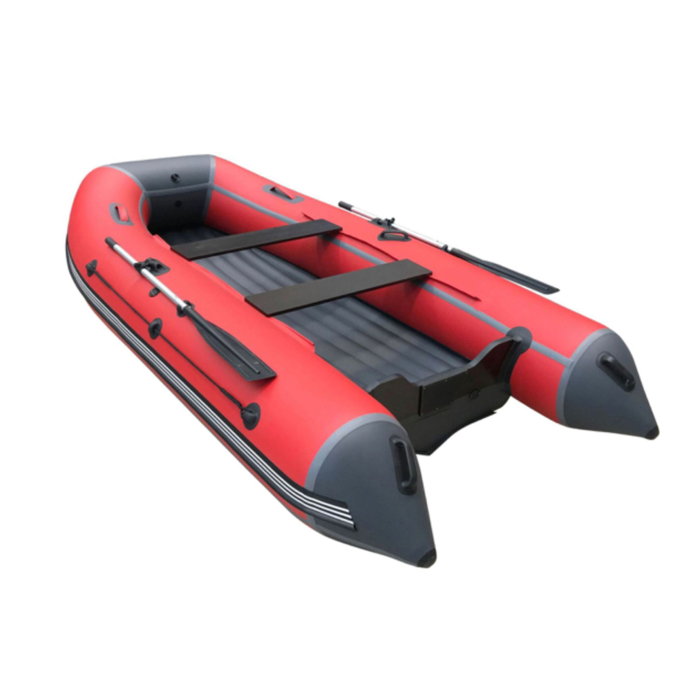 Лодка пвх orca (орка) 400нд (цвет: красный/чёрный)