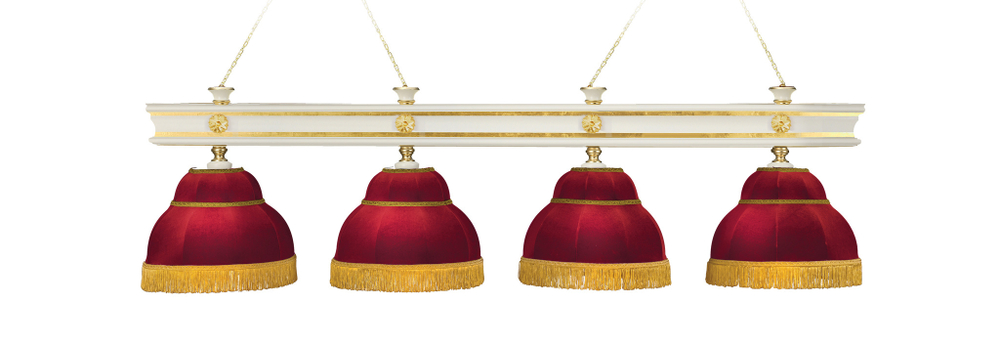 Лампа "Моцарт" 4 плафона - ясень