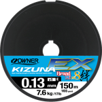 OWNER Шнур Kizuna EX X8 Broad PE multi color 150м 0.13мм 7.6кг