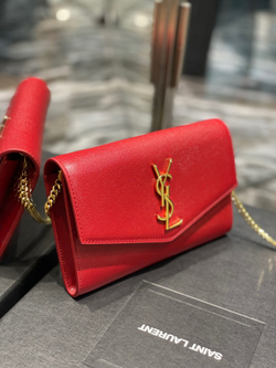 Saint Laurent Uptown Chain Wallet 19 cm