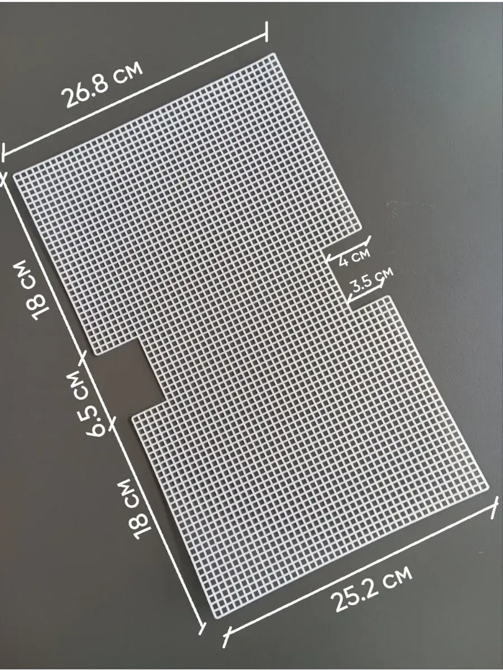 Набор для сумки пластиковая канва и фурнитура