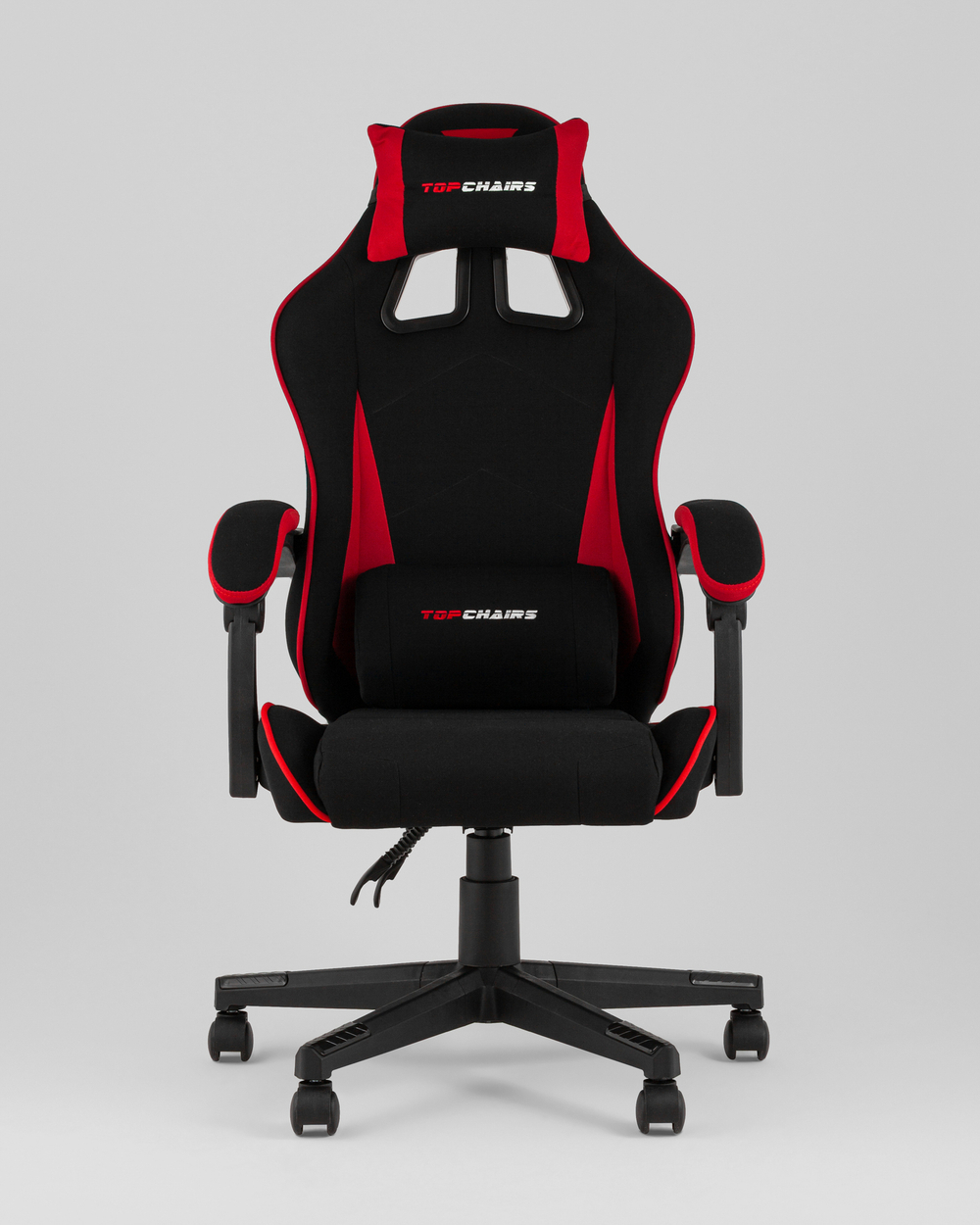 Кресло спортивное TopChairs Phantom черно-красный