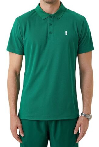 Мужское теннисное поло Björn Borg Ace Polo - зеленый