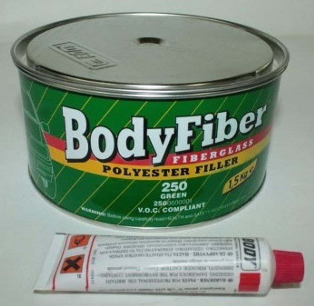 Шпатлевка Body Fiber 250 1,5 кг со стекловолокном (BODY)