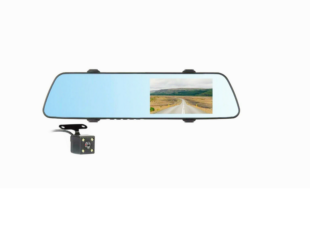 Видеорегистратор в зеркале 6" 2камеры Eplutus D-11Pro