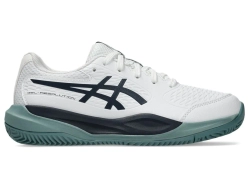 Детские Кроссовки теннисные  Asics Gel-Resolution X GS Clay - white/midnight