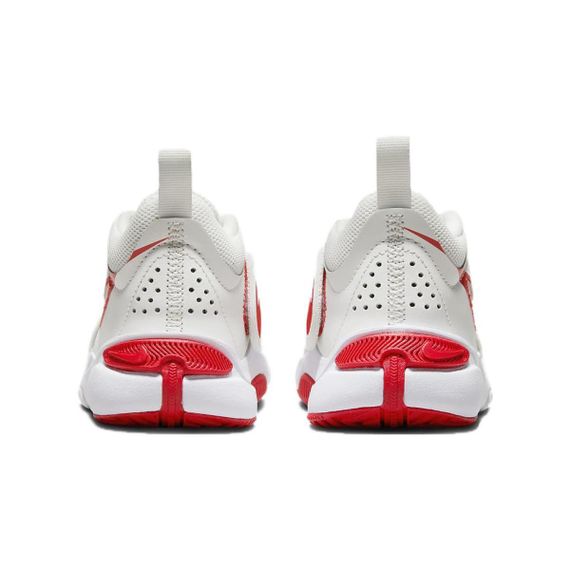 NIKE Team Hustle D 11 Детские баскетбольные кроссовки Низкие Белые и красные дети