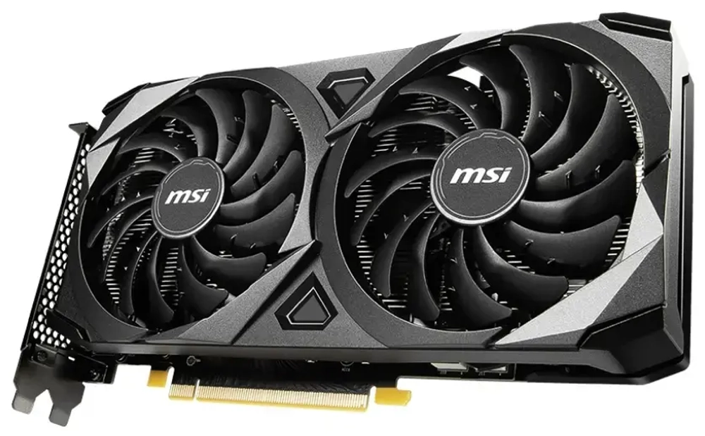 Видеокарта MSI GeForce RTX 3060 VENTUS 2X OC, 12G GDDR6 192-bit HDMI 3xDP RTX 3060 VENTUS 2X 12G OC