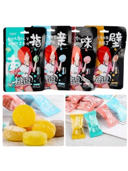 Очень кислые конфеты в Аниме стиле Черника 27 г * 5 шт