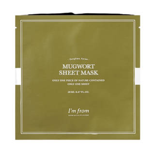 I'm From Маска тканевая с полынью - Mugwort sheet mask, 23мл