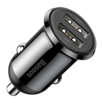 Автомобильная зарядка Baseus Grain Pro Car Charger (Dual USB) - Black