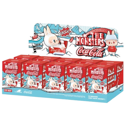 Рандомная Фигурка Blind Box Pop Mart Labubu COCACOLA PVC