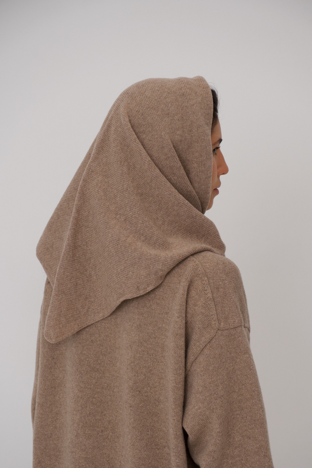 Косынка Large из мериноса и кашемира