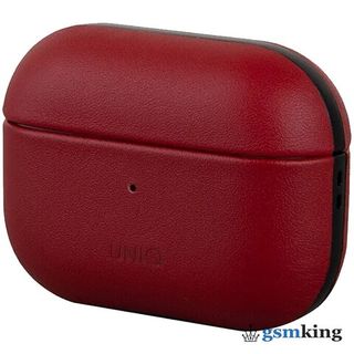 Uniq Terra Genuine Leather for AirPods Pro 1 & 2 Red