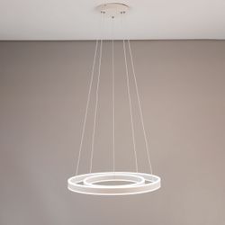 Citilux Дуэт CL719640 LED Люстра подвесная с пультом Белая