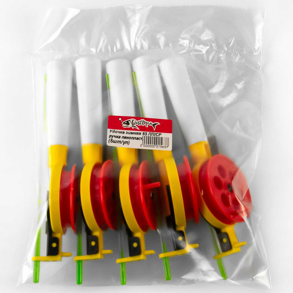 Зимняя удочка WestMan 65ПП/СР (5шт/уп)